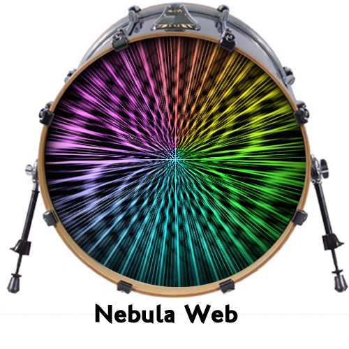 Custom 26" Bass Drum Head or Wall Decal Skin Wrap Kick Sticker Vinyl